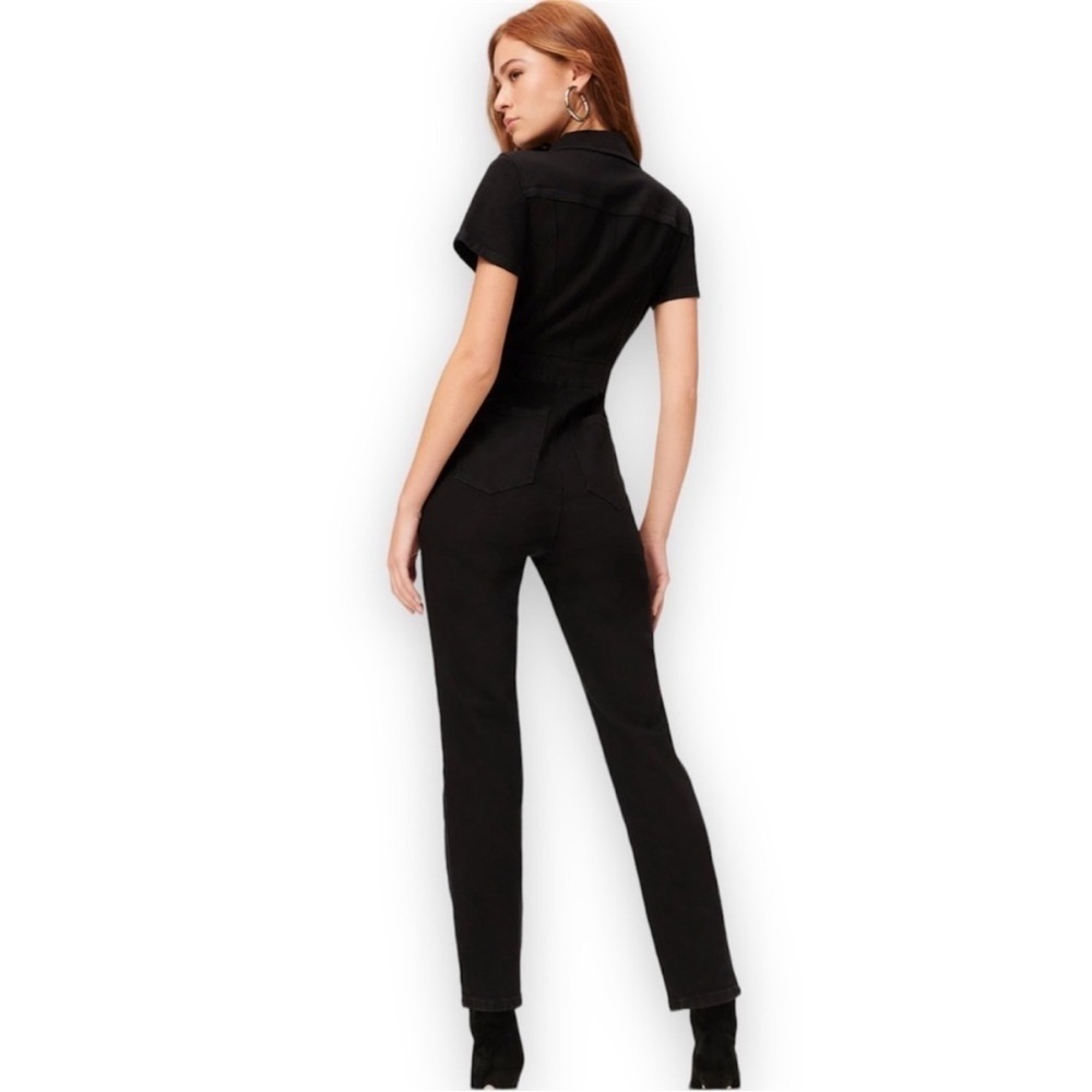 NEW $199 GOOD AMERICAN BETTER JUMPSUIT SZ LARGE - Picture 2 of 3